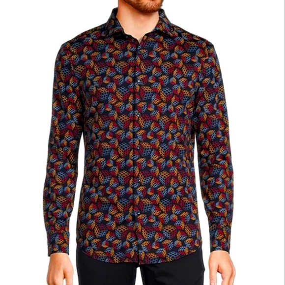 NWT Murano Archive Collection Liquid Luxury Slim Fit Button Down, L - Picture 3 of 10